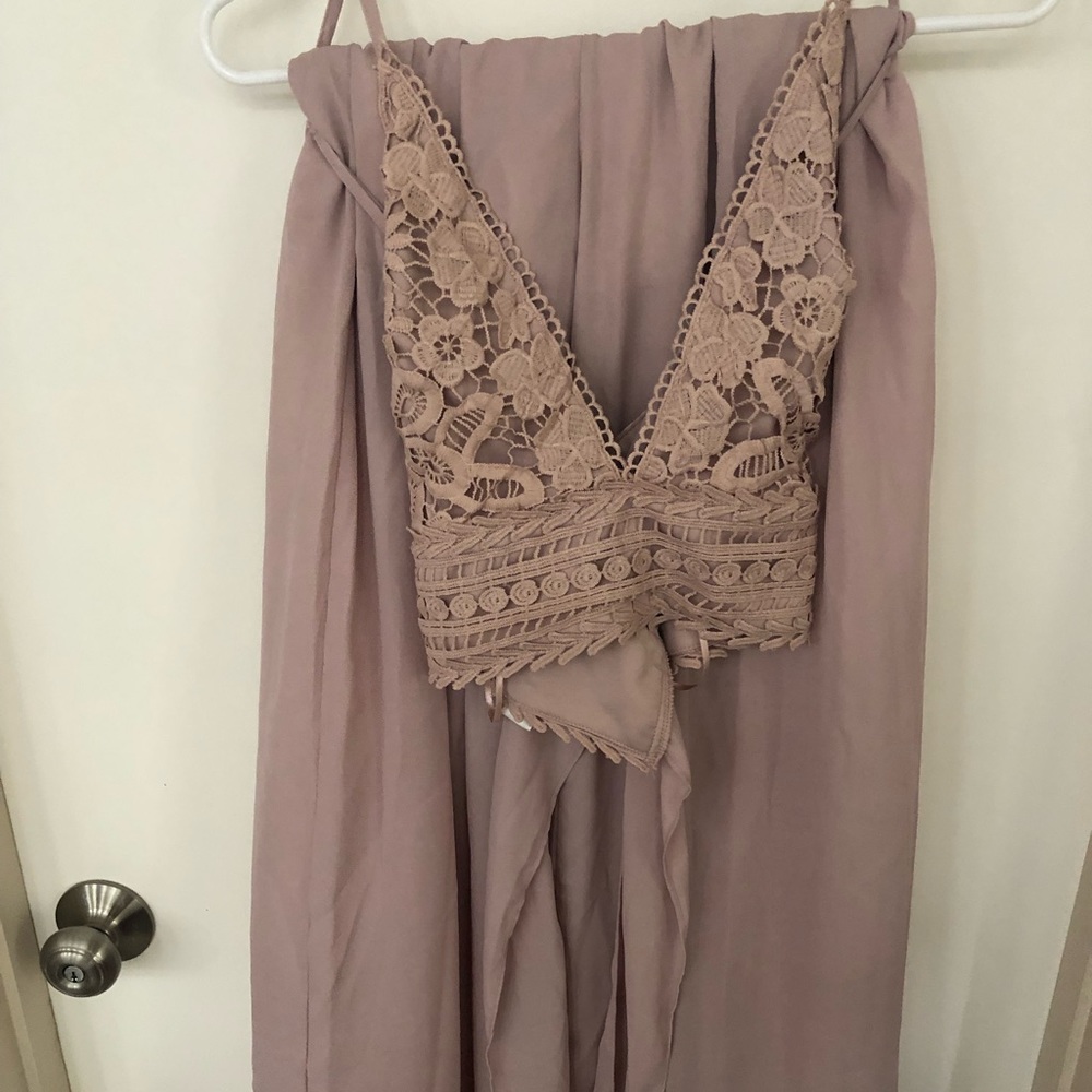 Mauve two piece